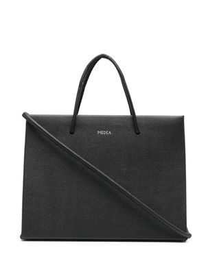 Medea sac à main à logo lettre - Noir