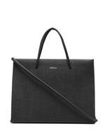 Medea sac à main à logo lettre - Noir