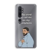 Hotline bling: Xiaomi Mi Note 10 Transparant Hoesje