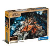 Clementoni Legpuzzel National Geographics Vlinder, 1000st.