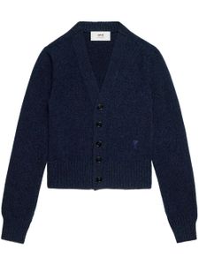 AMI Paris Ami de Coeur cardigan - Bleu