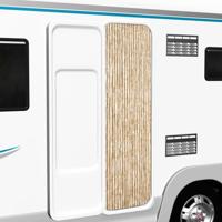 VidaXL Vliegengordijn 56x200 cm chenille beige