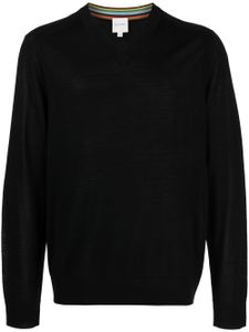 Paul Smith knitted V-neck jumper - Noir