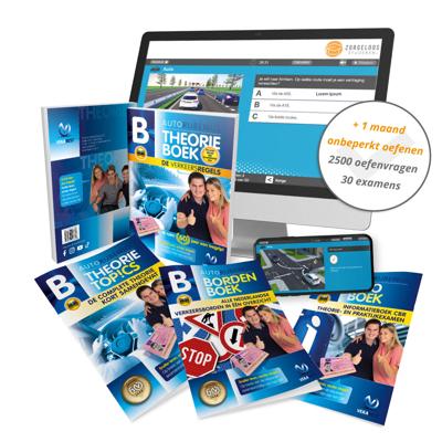 Auto Theorieboek 2025 met 1 Maand Onbeperkt Oefenen - 2500 Oefenvragen en 30 Examens - Samenvatting, CBR Infoboek en Bordenboek Auto Theorieboek 2025 met 1 Maand Onbeperkt Oefenen - 2500 Oefenvragen en 30 Examens - Samenvatting, CBR Infoboek en Bordenboek