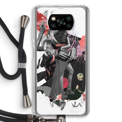 Dissimulation du réel: Xiaomi Poco X3 NFC Transparant Hoesje met koord