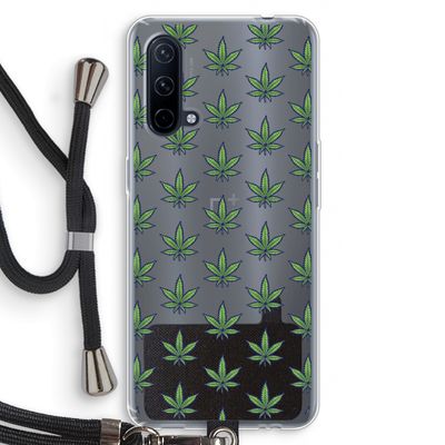 Weed: OnePlus Nord CE 5G Transparant Hoesje met koord