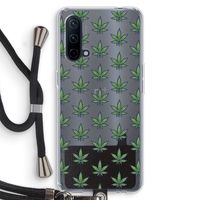 Weed: OnePlus Nord CE 5G Transparant Hoesje met koord