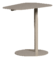 WOOOD Laptoptafel 'Lia' 50 x 38cm, kleur Dust