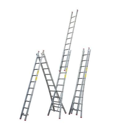 Little jumbo Reformladder PRO 2x9 2,50/4,00m uitgeb. bomen - 1250300209