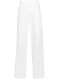 ISABEL MARANT pantalon Staya à coupe droite - Blanc