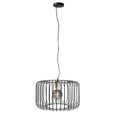 Lucca zwart goud 50cm hanglamp