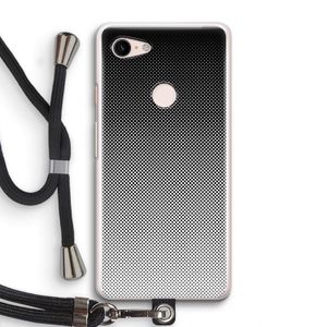 Musketon Halftone: Pixel 3 Transparant Hoesje met koord