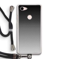 Musketon Halftone: Pixel 3 Transparant Hoesje met koord