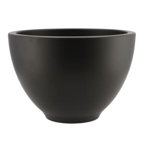 DK Design Bloempot/plantenpot - Vinci - zwart mat - binnen - D21 x H31 cm