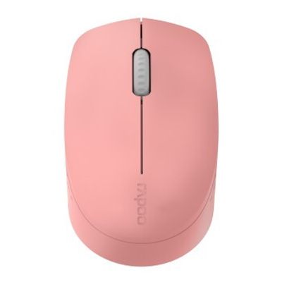 Rapoo M100 Silent Multimodus Draadloze Stille Optische Muis Roze