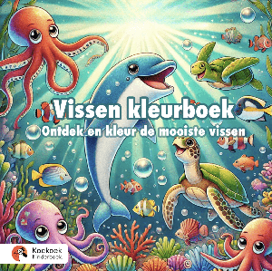 Vissen kleurboek voor kinderen