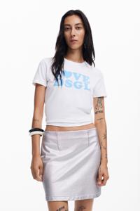 Love Desigual T-shirt - WHITE - M