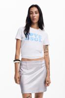 Love Desigual T-shirt - WHITE - M - thumbnail