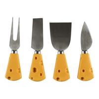 Cook Concept Kaasmessen set - 4-delig - kaasvorm handvat