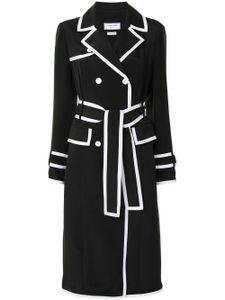 Thom Browne robe à design de trench - Bleu