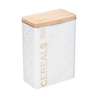 Multi-functionele Kist Nature Scandi Metaal Wit 750 g