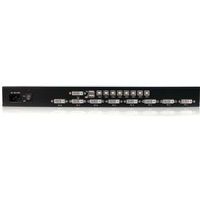 StarTech.com 8-poort 1U-Rack DVI USB KVM-switch