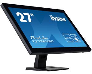 Iiyama ProLite T2752MSC-B1 Touchscreen monitor Energielabel: E (A - G) 68.6 cm (27 inch) 1920 x 1080 Pixel 16:9 5 ms HDMI, DisplayPort, Hoofdtelefoon (3.5 mm