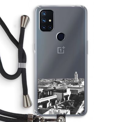 Marrakech Skyline : OnePlus Nord N10 5G Transparant Hoesje met koord
