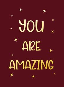 You are amazing (Hardback)