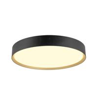 SLV PlafondlampDecona Ø 42cm zwart met goud - 3000K/4000K - 1008924
