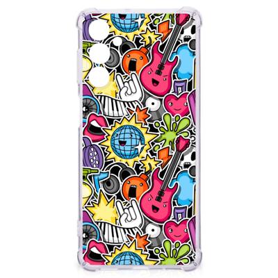 Samsung Galaxy M54 Anti Shock Bumper Case Punk Rock