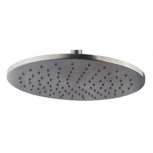 Wiesbaden Hoofddouche Caral Rond 25 cm Antikalk Gunmetal
