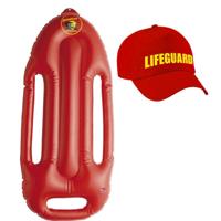 Lifeguard / strandwacht verkleed set - 2-delig - Carnaval verkleedaccessoires