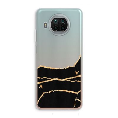 Gouden marmer: Xiaomi Mi 10T Lite 5G Transparant Hoesje