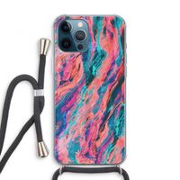 Electric Times: iPhone 12 Pro Transparant Hoesje met koord