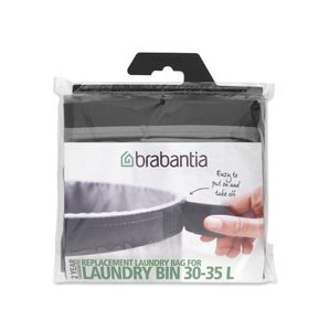 Brabantia waszak voor wasboxen 30-35 liter grey