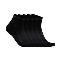 Craft Active Mid sokken 5-pack zwart unisex 37-39