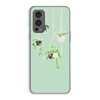 Hang In There: OnePlus Nord 2 5G Transparant Hoesje
