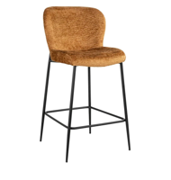 Barstoel Darby Cognac Fusion - Laag