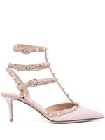 Valentino Garavani escarpins à ornements Rockstud 65 mm - Rose