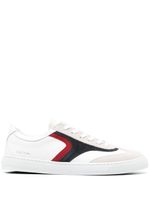 Paul Smith baskets en cuir à lacets - Blanc