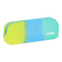 Schoolpennenzak Safta Blauw Groen Geel (18.5 x 7.5 x 5.5 cm)
