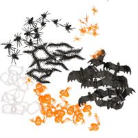 Nep beestjes mix - 72x stuks - multi color - halloween - horror - feestdecoratie Nep beestjes mix - 72x stuks - multi color - halloween - horror - feestdecoratie