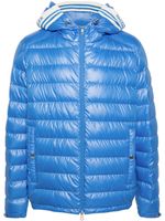 Moncler Cornour hooded down jacket - Bleu