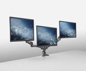 König & Meyer 23878 flat panel bureau steun 61 cm (24") Zwart