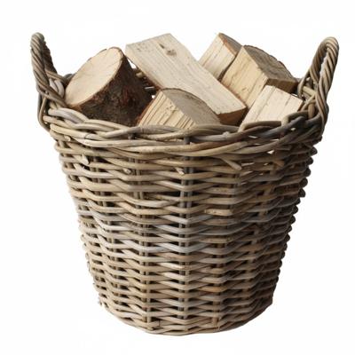 VD Leeden Opbergmand Klassiek - bruin - rond - 45 x 40 cm - rotan - gevlochten riet VD Leeden Opbergmand Klassiek - bruin - rond - 45 x 40 cm - rotan - gevlochten riet