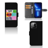iPhone 13 Pro | Wallet Case | met Pasjes | Popart Princess