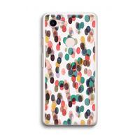 Tropical Dots: Google Pixel 3 Transparant Hoesje