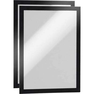 Durable 487201 DURAFRAME A4 - 4872 Infoframe, zelfklevend DIN A4 Zwart (b x h) 236 mm x 322 mm 2 stuk(s)