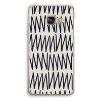 Marrakech Zigzag: Samsung A3 (2017) Transparant Hoesje